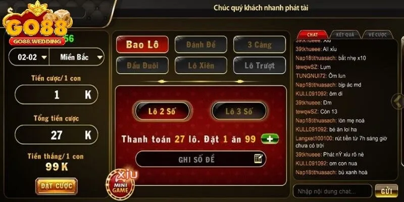 Tỷ lệ trả thưởng siêu cao, lên tới 1 ăn 900